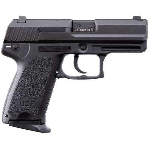 Heckler & Koch USP Compact Variant 1 Semi-Autoamtic Pistol .40 S&W 3.58" Barrel (1)-10Rd Double Stack Magazine Night Sights Black Polymer Finish - Buy A Gun