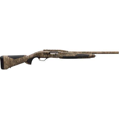 Browning Maxus II Rifled Deer Semi-Automatic Shotgun 12 Gauge 3" Chamber 22" Fully Barrel 4 Round Capacity Synthetic Stock Fixed With Overmolded Grip Panels Mossy Oak Bottomland Camouflage Finish