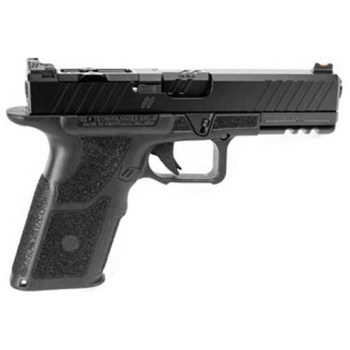 ZEV OZ9 Duty Compact Semi Semi-Automatic Pistol 9mm Luger 4" Barrel (1)-10Rd Magazine Fixed Sights black Polymer Finish - Buy A Gun