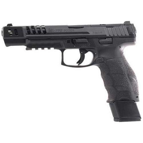 Heckler & Koch VP9 Match Optic Ready Semi-Automatic Pistol 9mm Luger 5.5" Barrel (1)-20Rd Magazine Luminous Front Black Serrated Rear Sights Polymer Finish - Buy A Gun