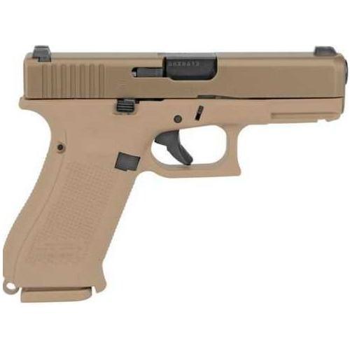 Glock 45 Compact Striker Fired Semi-Automatic Pistol 9mm Luger 4.02