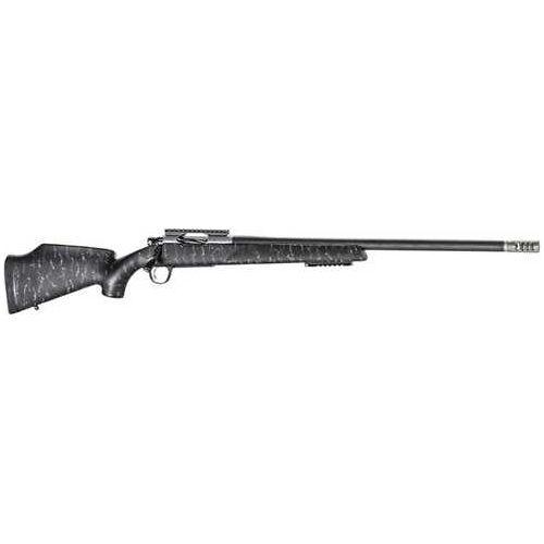 Christensen Arms Traverse Bolt Action Rifle 6.8 Western 24" Threaded Barrel (1)-3Rd Magazine Black With Gray Webbing Synthetic Stock Stainless Steel Finish