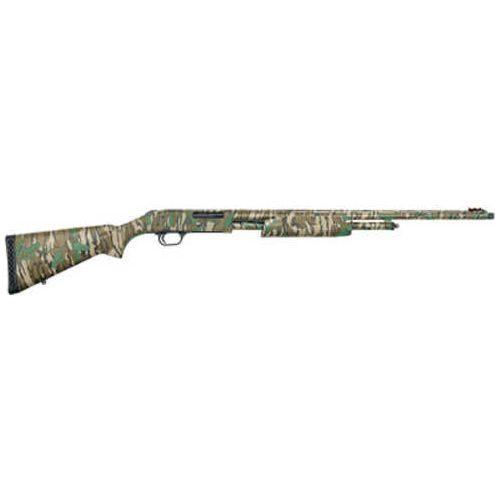 Mossberg 500 Turkey Optic Ready Pump Action Shotgun .410 Gauge 3" Chamber 24" Vent Rib Barrel Round Capacity Fiber Front Sight Mossy Oak Greenleaf Camouflage Synthetic Finish