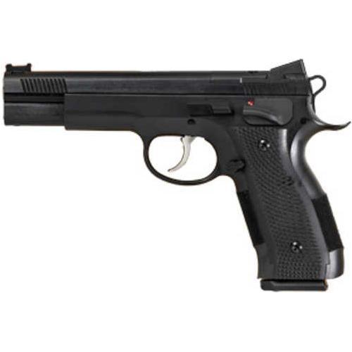 CZ AO1-SD Optics Ready Semi-Automatic Pistol 9mm Luger 4.9" Barrel (2)-19Rd Magazines Fiber Front Sight Black Finish - Buy A Gun