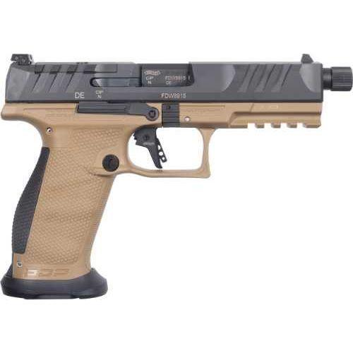 Walther PDP Pro Full Size Semi-Automatic Pistol 9mm Luger 5.1" Barrel (1)-18Rd Magazine Adjustable Sights Black Slide Flat Dark Earth Finish - Buy A Gun