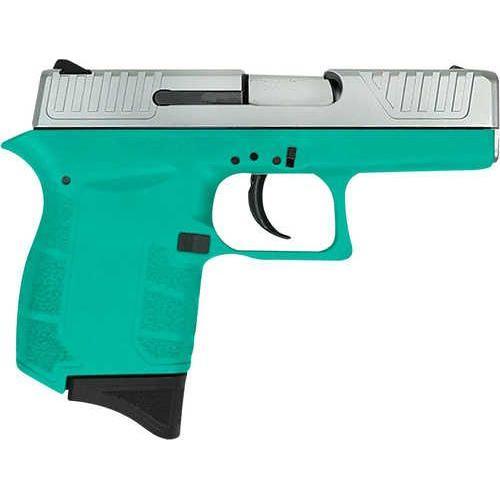 Diamondback Firearms DB9 Striker Fired Semi-Auto Pistol 9mm Luger 3" Barrel (1)-6Rd Magazine Fixed Dot Front Sight & 2-Dot Rear Stainless Slide Blue-Green Finish - Buy A Gun