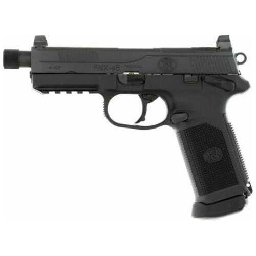 FN America FNX-45 Tactical Semi-Automatic Pistol .45 ACP 5.3" Barrel (3)-15Rd Magazines Night Sights Black Polymer Finish - Buy A Gun