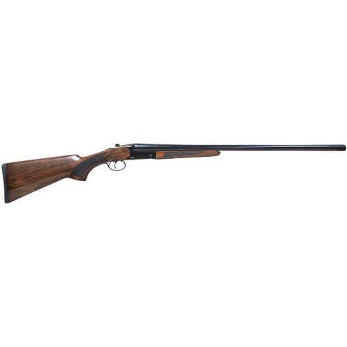 Pointer Break Open Side By Shotgun 12 Gauge 3" Chamber 28" Barrel Round Capacity Bead Front Sight Walnut Stock Blued Finish