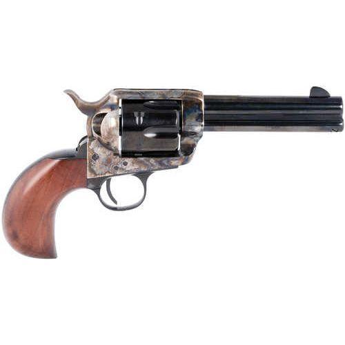 Taylors and Company 1873 Cattleman Birdshead 357 Mag 6 Round 4.75" Barrel Blued Case Hardened Frame Walnut Grip - Buy A Gun