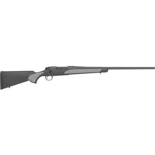 Remington Arms 700 SPS Bolt Action Rifle 7mm-08 24" Barrel 4+1 Capacity Matte Black With Gray Panels Synthetic Stock Blued Finish