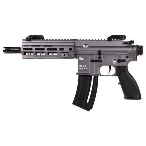 Heckler & Koch HK416 Semi-Automatic Pistol .22 Long Rifle 8.5" Barrel (1)-20Rd Magazine Adjustable Sights Gray Finish - Buy A Gun