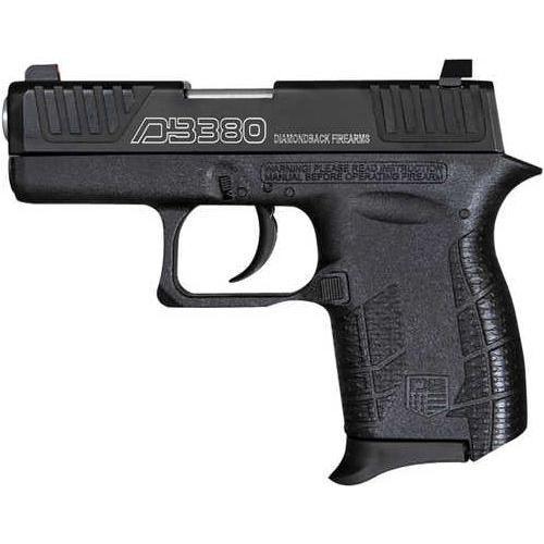 Diamondback DB380 Gen4 Semi-Automatic Pistol .380 ACP 2.8" Barrel (1)-6Rd Magazine Black Stainless Slide Polymer Finish - Buy A Gun