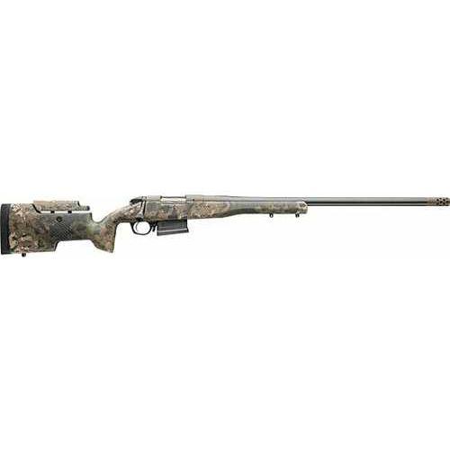 Bergara Premier Divide Bolt Action Rifle 6.5 PRC 24" Barrel (1)-3Rd Magazine Erosion Rogue Camouflage Carbon Fiber Stock Patriot Brown Cerakote Finish