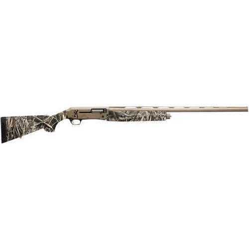 Browning Silver Field Semi-Automatic Shotgun 12 Gauge 3.5" Chamber 26" Barrel 4 Round Capacity Realtree Max-7 Camouflage Stock Flat Dark Earth Cerakote Finish