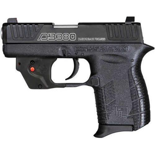 Diamondback G4 w/Viridian Laser Semi-Automatic Pistol .380 ACP 2.8" Barrel (1)-6Rd Magazine Includes Viridian Black Polymer Finish - Buy A Gun