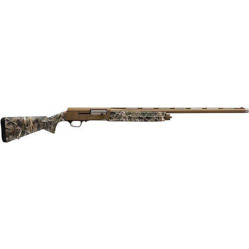 Browning A5 Wicked Wing Semi-Automatic Shotgun 12 Gauge 3.5" Chamber 28" Barrel 4 Round Capacity Realtree Max-7 Stock Burnt Bronze Cerakote Finish