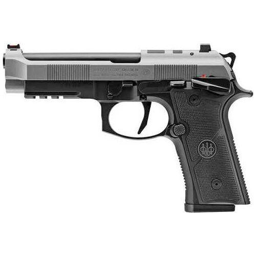 Beretta 92Xi Single Action Only Semi-Automatic Pistol 9mm Luger 4.7" Barrel (1)-15Rd Magazine Stainless Slide Black Finish - Buy A Gun