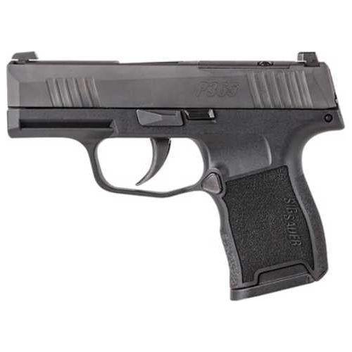 Sig Sauer P365 Striker Fired Semi-Automatic Pistol .380 ACP 3.1" Barrel (2)-10Rd Magazines Stainless Steel Slide Black Polymer Finish - Buy A Gun