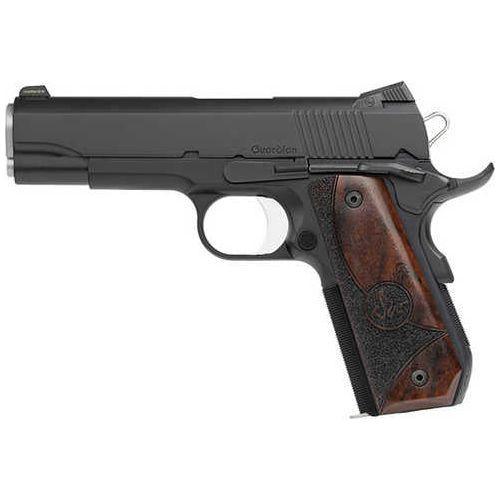 CZ-USA DW Guardian Semi-Automatic Pistol .45 ACP 4.25" Barrel (1)-8Rd Magazine Night Sights Wood Grips Black Finish - Buy A Gun