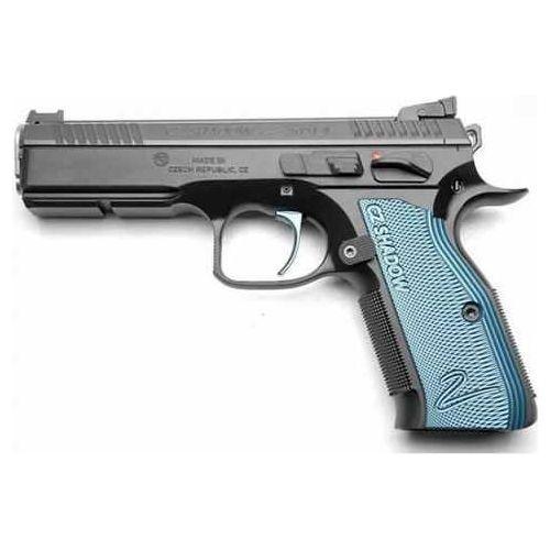 CZ Custom Shadow 2 Semi-Automatic Pistol 9mm Luger 4.9" Barrel (2)-17Rd Magazines Aluminum Grips Black Finish - Buy A Gun