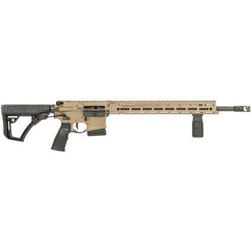 Daniel Defense DDM4 V7 Pro Semi-Automatic Rifle 5.56x45mm NATO 18" Barrel (1)-10Rd Magazine Black OEM Overmolded Stock Flat Dark Earth Cerakote Finish