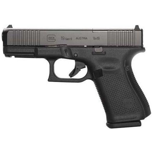 Glock 19 Gen5 MOS Semi-Automatic Pistol 9mm Luger 4.02