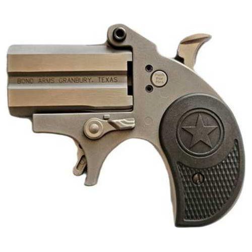 Bond Arms Stubby Rough Stainless Single Action Derringer 9mm Luger 2.2" Barrel Round Capacity Black Synthetic Grips Bead Blasted Matte Finish - Buy A Gun