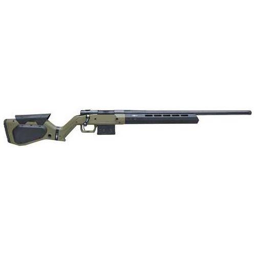 Howa M1500 Hera H7 Series Bolt Action Rifle .308 Winchester 24" Barrel (2)-5Rd Magazines OD Green H7 Chassis Synthetic Stock Matte Blued Finish