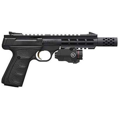 Browning Buck Mark Field Target VSN Semi-Automatic Pistol .22 Long Rifle 5.5" Barrel (1)-10Rd Magazine Rubber Grips Black Finish - Buy A Gun