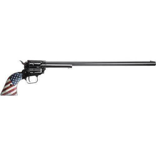 Heritage Rough Rider US Flag Single Action Revolver .22 Long Rifle 16" Barrel 6 Round Capacity Grips Black Finish - Buy A Gun