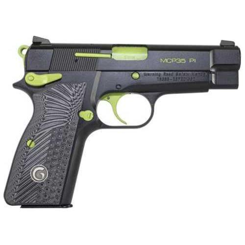 Girsan MCP35 PI Semi-Automatic Pistol 9mm Luger 3.88" Barrel (1)-15Rd Magazine Adjustable Sights Black With Green Accents Finish - Buy A Gun