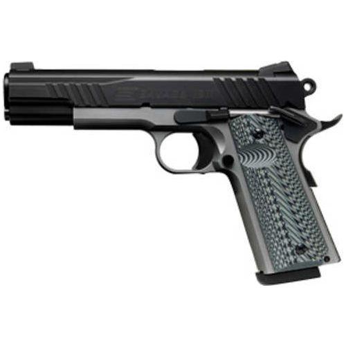 Savage 1911 Full Size Semi-Automatic Pistol .45 ACP 5" Barrel (2)-8Rd Magazines Black Slide Silver Melonite Finish - Buy A Gun