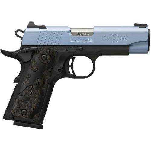 Browning 1911-380 Black Label Compact Semi-Automatic Pistol .380 ACP 3.625