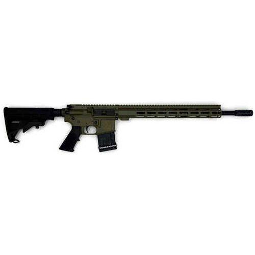 Great Lakes Firearms AR-15 Semi-Automatic Rifle .450 Bushmaster 18" Barrel (1)-5Rd Magazine Black Polymer Grips OD Green Finish