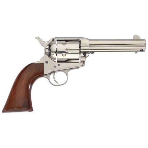 GUNFIGHTER 4.5"Barrel .45LC Caliber 6rd Capacity Nickel Finish Walnut Army Grip - Buy A Gun