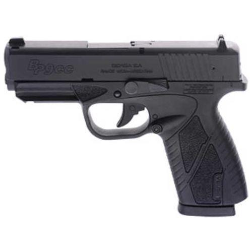 Bersa BP CC Compact Semi-Automatic Pistol 9mm Luger 3.3" Barrel (1)-8Rd Magazine Crimson Trace Red Dot Included Black Finish - Buy A Gun