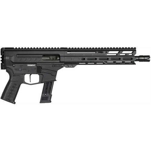 CMMG Dissent MKGS Semi-Automatic Pistol 9mm Luger 10.5" Barrel (1)-33Rd Magazine Black Finish - Buy A Gun