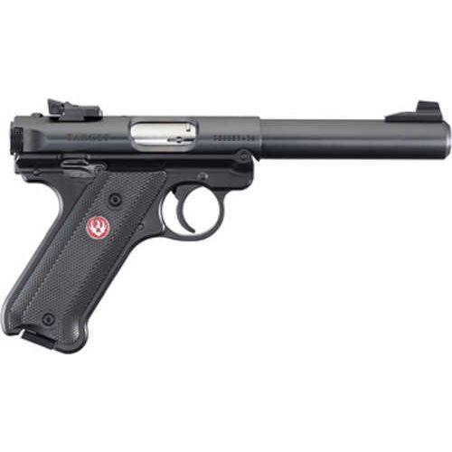 Ruger Mark IV Target Semi-Automatic Pistol .22 Long Rifle 5.5" Barrel (2)-10Rd Magazines Blued Finish - Buy A Gun