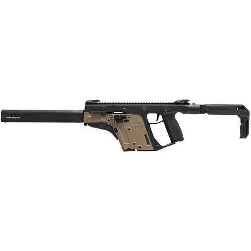 Kriss Vector CRB Semi-Automatic Rifle .22 Long Rifle 16" Barrel (2)-10Rd Magazines Folding Stock Matte Black And Brown Finish