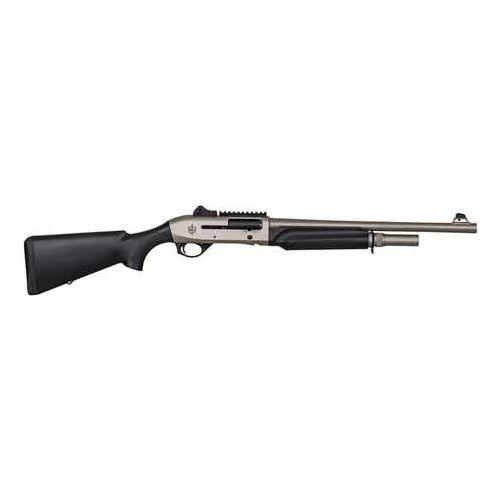 Military Armament MAC 2 Tactical Semi-Automatic Shotgun 12 Gauge 3" Chamber 18.5" Barrel 4 Round Capacity Synthetic Stock Nickel Applied Finish