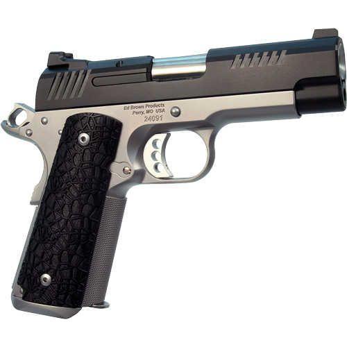 Ed Brown EVO-E9 1911 Semi-Automatic Pistol 9mm Luger 4" Barrel (2)-9Rd Magazines Black Synthetic Grips Black Slide Stainless Finish - Buy A Gun