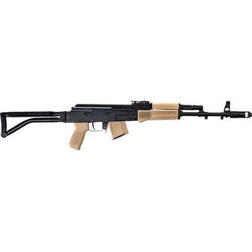 Arsenal SAM7SF Semi-Automatic Rifle 7.62x39mm 16.33" Barrel (1)-10Rd Magazine Flat Dark Earth Magazine And Furniture Black Finish