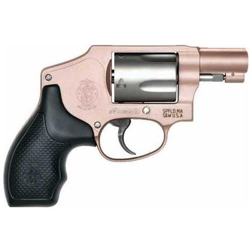 Smith & Wesson 642 Revolver .38 Special +P 1.88" Barrel 5 Round Capacity Rubber Grips Rose Gold Finish - Buy A Gun