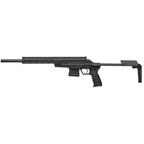 CZ-USA 600 Trail Bolt Action Rifle 7.62x39mm 16.2" Barrel (1)-10Rd Magazine Black Chassis and PDW Stock Blued Finish