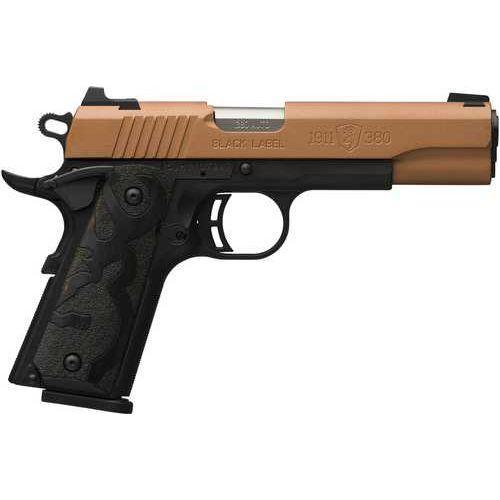 Browning 1911-380 Black Label Semi-Automatic Pistol .380 ACP 4.25