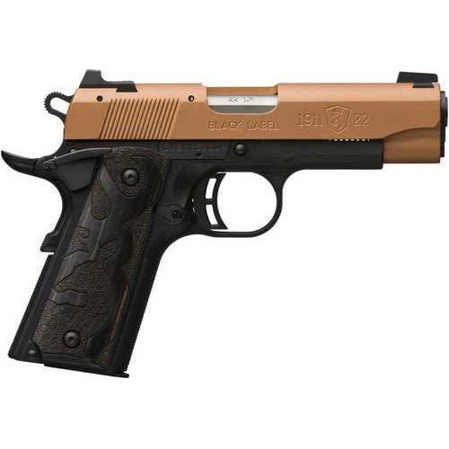 Browning 1911-22 Black Label Semi-Automatic Pistol .22 Long Rifle 3.26