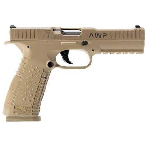 American Precision Strike One Semi-Automatic Pistol 9mm Luger 5" Barrel (2)-17Rd Magazines Tan Polymer Finish - Buy A Gun