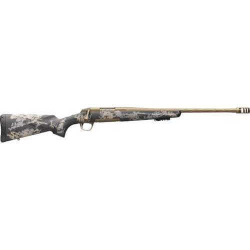 Browning X-Bolt Mountain Pro Bolt Action Rifle 6.5 Creedmoor 18" Barrel (1)-4Rd Magazine Accent Graphics Carbon Fiber Stock Burnt Bronze Finish