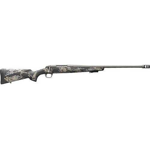 Browning X-Bolt Mountain Pro SPR Bolt Action Rifle 6.8 Western 20" Barrel (1)-3Rd Magazine Accent Graphics Synthetic Stock Tungsten Cerakote Finish