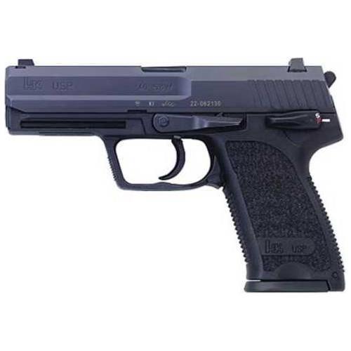 Heckler And Koch USP40 (V1) Semi-Automatic Pistol .40 S&W 4.25" Barrel (2)-10Rd Magazines Fixed Sights Blued Polymer Finish - Buy A Gun